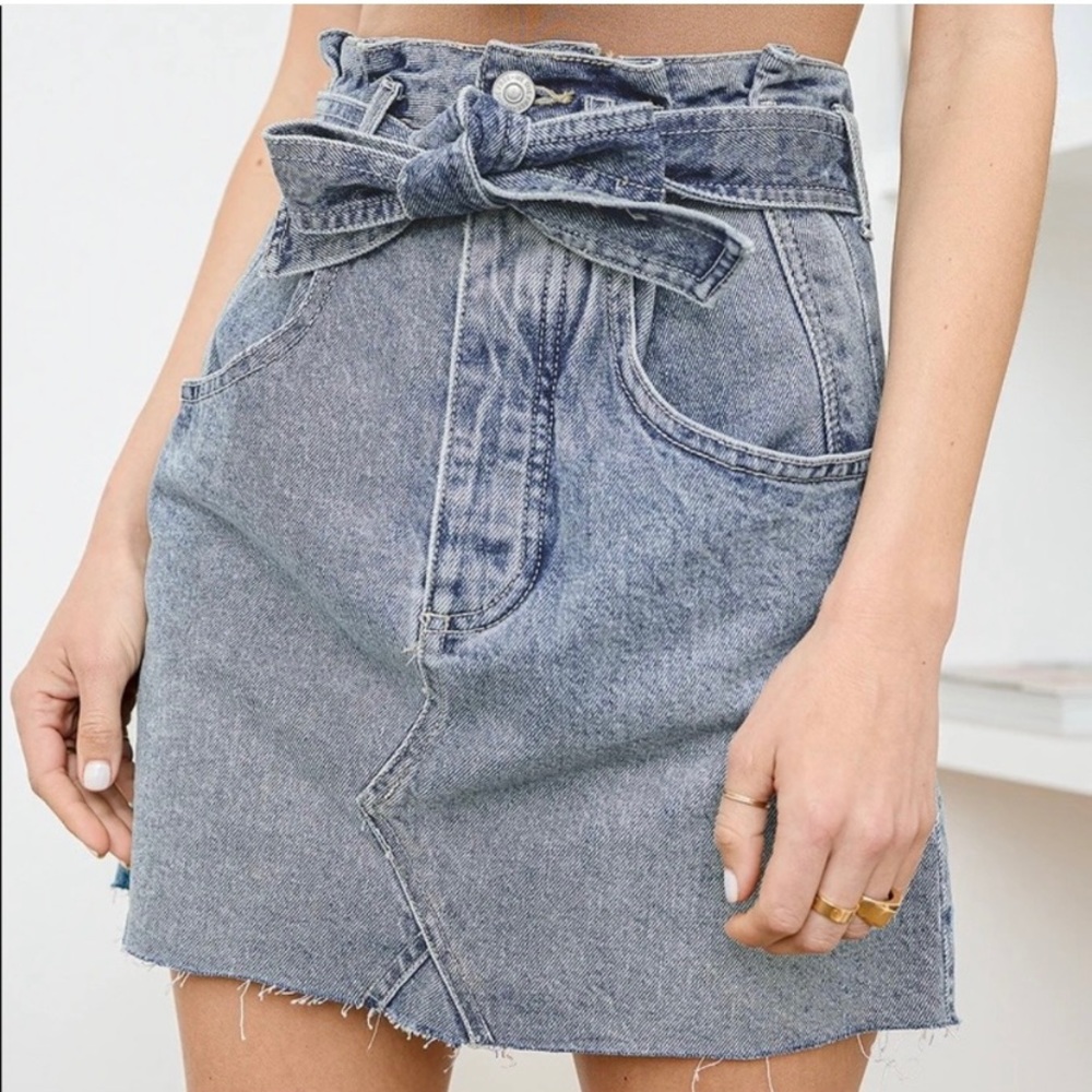 NWT Free People Denim Mini